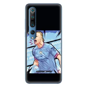 Чехлы с футболистом Ерлинг Холанд для Xiaomi Mi 10 Pro (AlphaPrint) (гол Эрлинг Холланд)