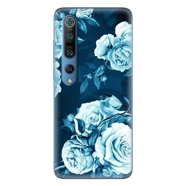 Чехол с принтом «Голубые Бутоны» для Xiaomi Mi 10 Pro