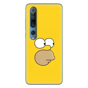 Чехол с Симпсонами для Xiaomi Mi 10 Pro (VPrint) (Гомер)