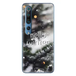 Новогодние, Праздничные Чехлы для Xiaomi Mi 10 Pro - 2024 год (Hello winter)