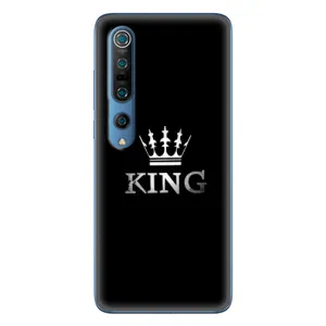 Чехол с Короной Ксяоми Ми 10 Про - (AlphaPrint) (KING)