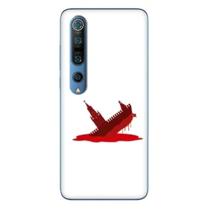 Чехол с принтом (Русский корабль...) для Ксяоми Ми 10 Про (AlphaPrint) (Кремлевский Корабль)