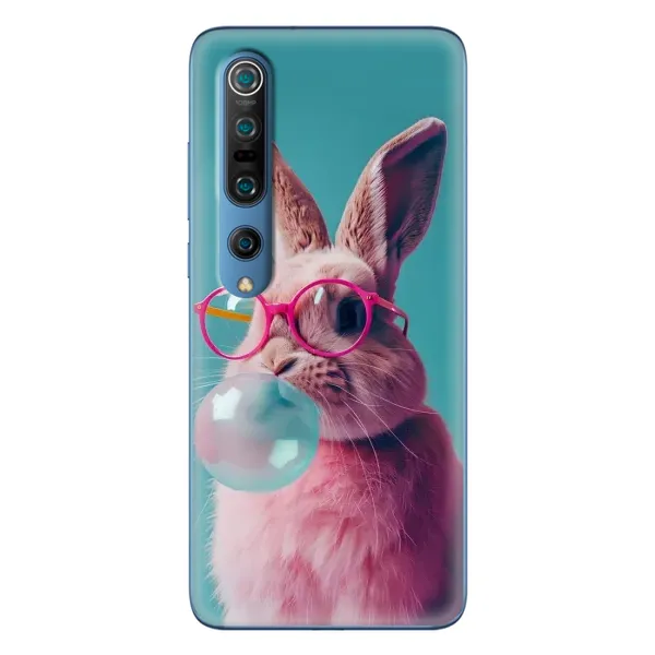 Чехол с принтом «Кролик в очках» для Xiaomi Mi 10 Pro