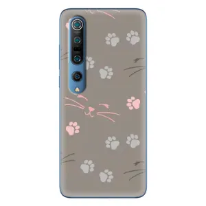 Чохол з малюнком кіт на Xiaomi Mi 10 Pro (Лапи і вуса)