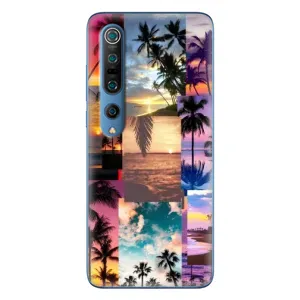 Силиконовый чехол с КАРТИНКАМИ лето для Xiaomi Mi 10 Pro (AlphaPrint) (Летний отпуск)