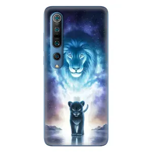 Чехол со Львом для Xiaomi Mi 10 Pro (VPrint) (Маленький лев)