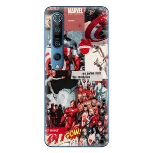 Чехол МАРВЕЛ для Ксяоми Ми 10 Про (AlphaPrint) (Марвел Комикс)