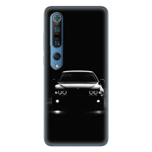 Чехол для Ксяоми Ми 10 Про - с принтом БМВ (AlphaPrint) (Машина BMW)