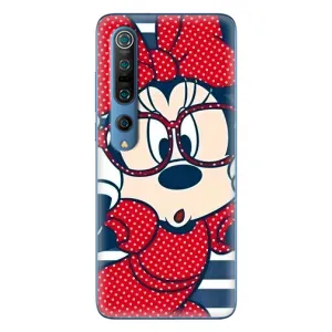 Эксклюзивный чехол для Xiaomi Mi 10 Pro (AlphaPrint - Мультяшные) (Маус в очках)