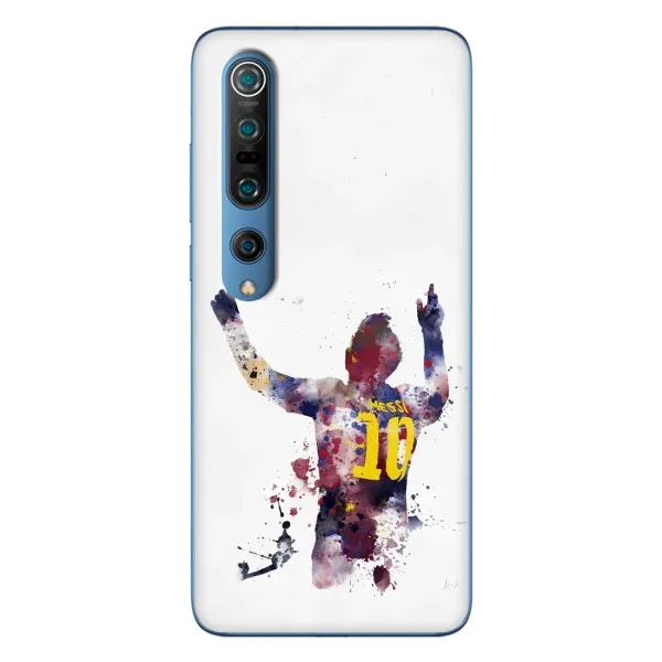 Чехол с принтом «Messi Barca» для Xiaomi Mi 10 Pro