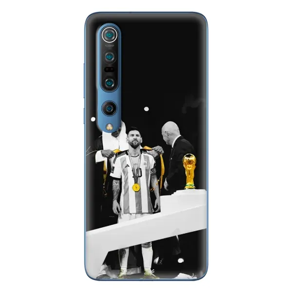 Чехол с принтом «Месси в накидке» для Xiaomi Mi 10 Pro