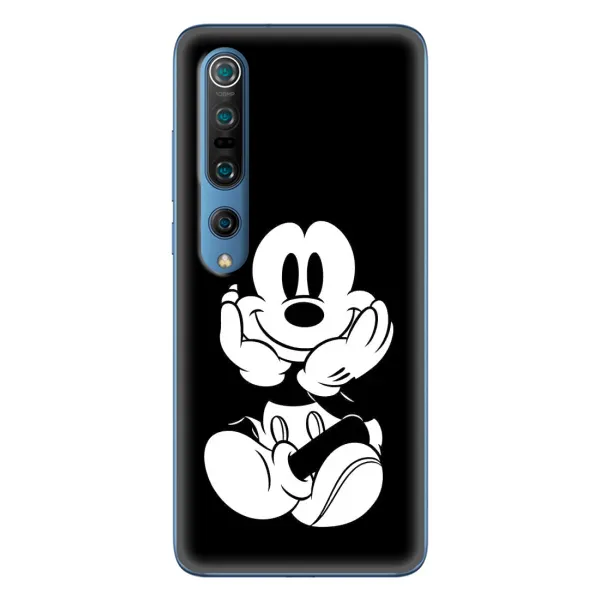Чехол с принтом «Микки на черном» для Xiaomi Mi 10 Pro