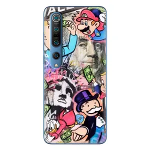 Чехлы с крутыми принтами для Xiaomi Mi 10 Pro - (PREMIUMPrint) (Monopoly man)