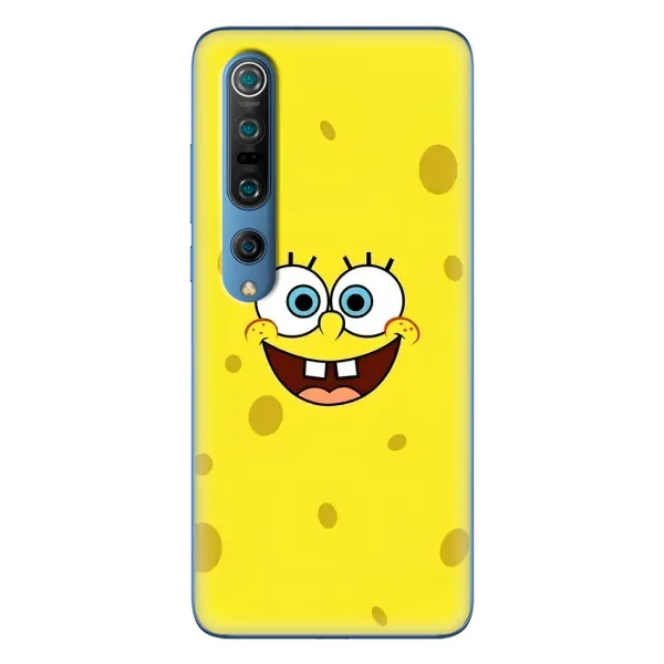 Чехол с принтом «Мордашка Спанч Боба» для Xiaomi Mi 10 Pro