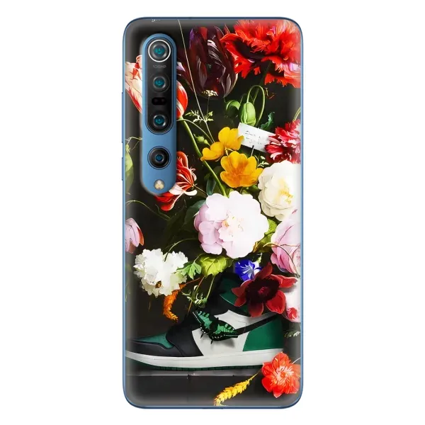 Чехол с принтом «Nike цветы» для Xiaomi Mi 10 Pro Чехол с принтом «Nike цветы» для Xiaomi Mi 10 Pro