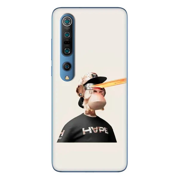Чехол с принтом «обезьяна NFT в очках» для Xiaomi Mi 10 Pro