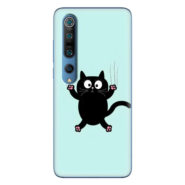Чехол с принтом «Падающий кот» для Xiaomi Mi 10 Pro