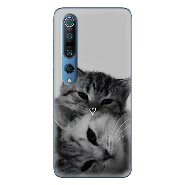 Чехол с принтом «Пара котов» для Xiaomi Mi 10 Pro Чехол с принтом «Пара котов» для Xiaomi Mi 10 Pro