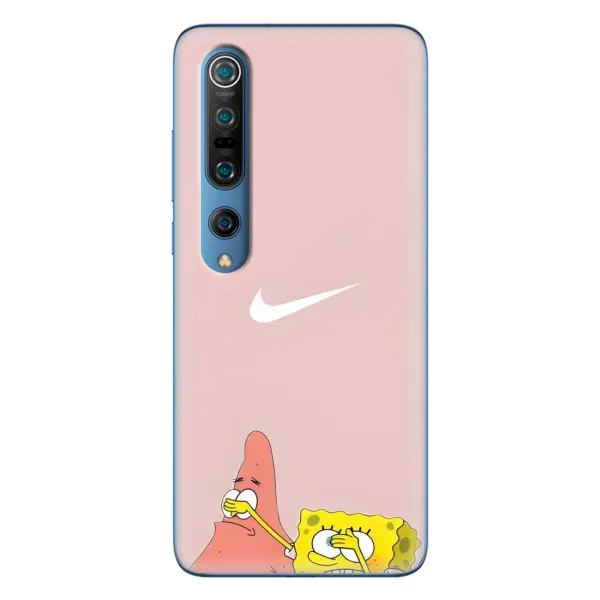 Чехол с принтом «Патрик и Губка» для Xiaomi Mi 10 Pro