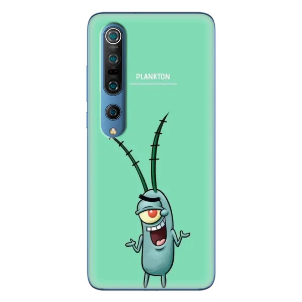 Чехол с принтом «Персонаж Планктон» для Xiaomi Mi 10 Pro