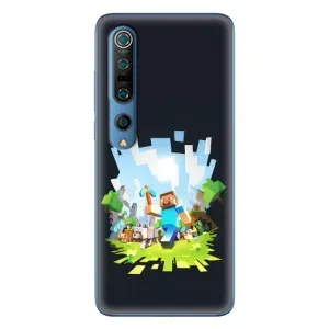 Чохол Майнкрафт на Xiaomi Mi 10 Pro (AlphaPrint) Minecraft (персонажі Minecraft)