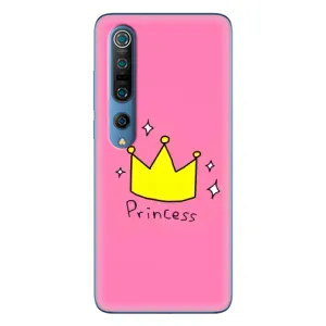 Чехол с картинкой (Стильные) для Ксяоми Ми 10 Про - (AlphaPrint) (Princess)