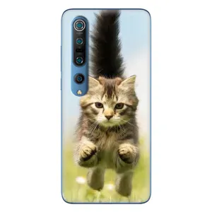 Чохли з Котиками для Xiaomi Mi 10 Pro (VPrint) (Прижок кота)