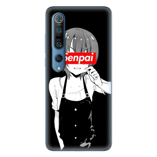 Чехол с принтом «Senpai» для Xiaomi Mi 10 Pro