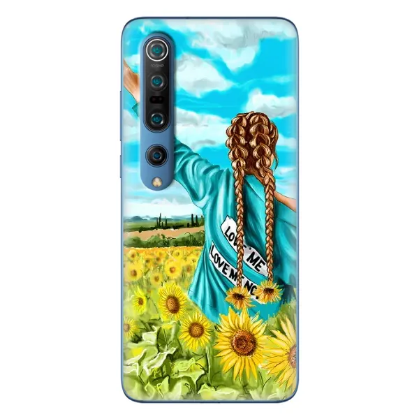 Чехол с принтом «Украиночка» для Xiaomi Mi 10 Pro