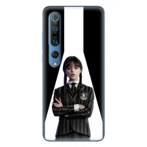 Чехлы Венсдей на Xiaomi Mi 10 Pro Уэнсдей (AlphaPrint) (W-Wednesday)
