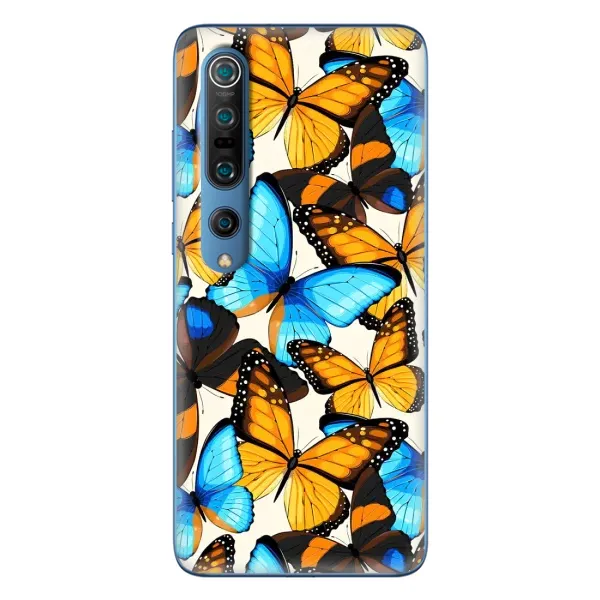 Чехол с принтом «Яркие бабочки» для Xiaomi Mi 10 Pro Чехол с принтом «Яркие бабочки» для Xiaomi Mi 10 Pro