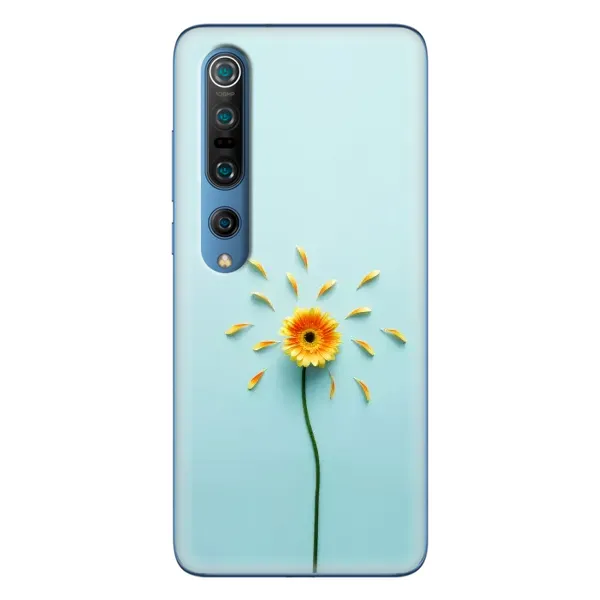 Чехол с принтом «Желтый цветок» для Xiaomi Mi 10 Pro