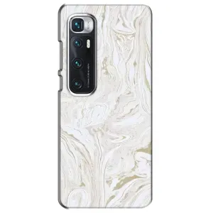 Мраморный чехол на Xiaomi Mi 10 Ultra (VPrint) (Белый мрамор)