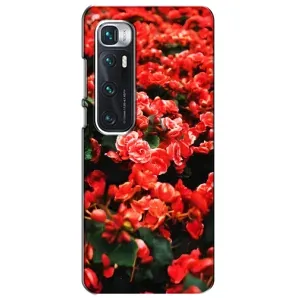 Чохли з квітами для Xiaomi Mi 10 Ultra (VPrint) (Квіти червоні)