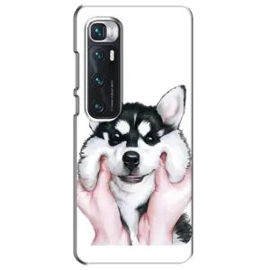 Чехлы с собаками для Xiaomi Mi 10 Ultra (VPrint) (Довольный Хаски)