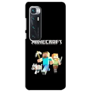 Чехол Майнкрафт на Xiaomi Mi 10 Ultra (AlphaPrint) Minecraft (герои Minecraft)
