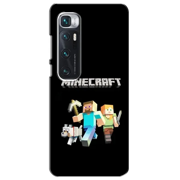 Чехол с принтом «герои Minecraft» для Xiaomi Mi 10 Ultra Чехол с принтом «герои Minecraft» для Xiaomi Mi 10 Ultra