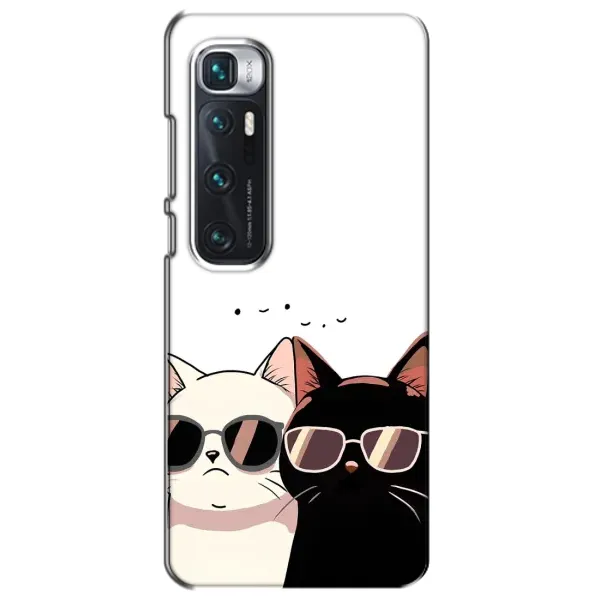 Чехол с принтом «Коты в очках» для Xiaomi Mi 10 Ultra