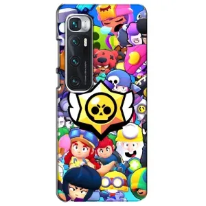 Чехол для Xiaomi Mi 10 Ultra Бравл Старс (VPrint) (Лого Brawl Stars)
