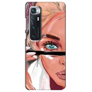 Чехол с печатью для Xiaomi Mi 10 Ultra - (Мода) (AlphaPrint) (Макияж)