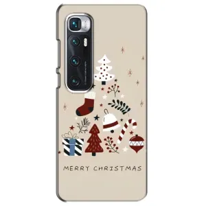 Рождественские Чехлы для Xiaomi Mi 10 Ultra (VPrint) (Merry Christmas)
