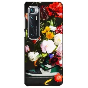 Брендновые Чехлы для Xiaomi Mi 10 Ultra - (PREMIUMPrint) (Nike цветы)