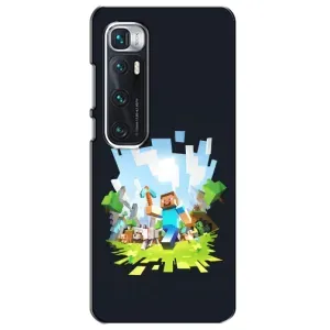 Чехол Майнкрафт на Xiaomi Mi 10 Ultra (AlphaPrint) Minecraft (персонажи Minecraft)