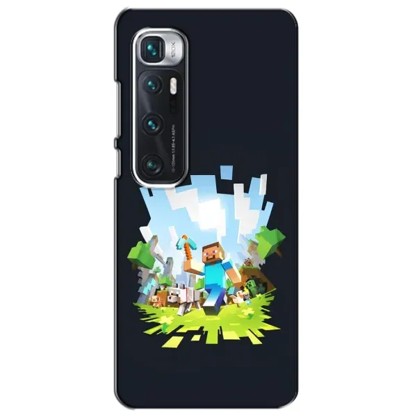 Чехол с принтом «персонажи Minecraft» для Xiaomi Mi 10 Ultra Чехол с принтом «персонажи Minecraft» для Xiaomi Mi 10 Ultra