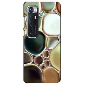 Мраморный чехол на Xiaomi Mi 10 Ultra (VPrint) (Радужный Мрамор)