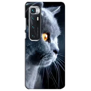 Чехлы с Котиками для Xiaomi Mi 10 Ultra (VPrint) (Серый Кот)
