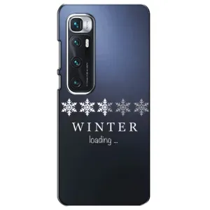 Зимние Чехлы для Ксяоми Ми 10 Ультра - прозрачный фон (Winter loading)