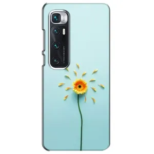Чохли з квітами для Xiaomi Mi 10 Ultra (VPrint) (Жовта квітка)