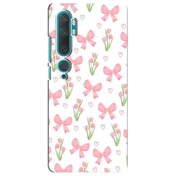 Чехол с принтом «Банты и цветы» для Xiaomi Mi 10 Чехол с принтом «Банты и цветы» для Xiaomi Mi 10
