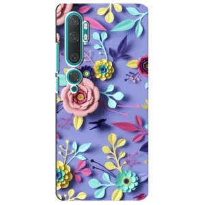 Чохли з квітами для Xiaomi Mi 10 (VPrint) (Дизайн квітів)